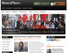 NewsPlus Blogger Template