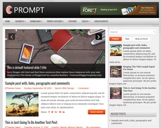 Prompt Blogger Template
