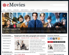 eMovies Blogger Template