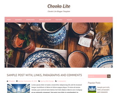 Chooko Lite Blogger Template