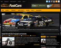 FastCars Blogger Template