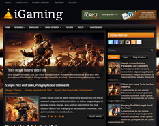 iGaming Blogger Template