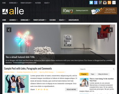 Alle Blogger Template