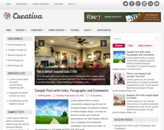 Creativa Blogger Template