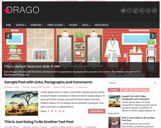 Drago Blogger Template