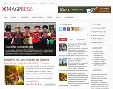 MagPress Blogger Template