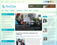 NetZine Blogger Template