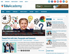 EduAcademy Blogger Template