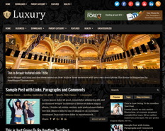 Luxury Blogger Template