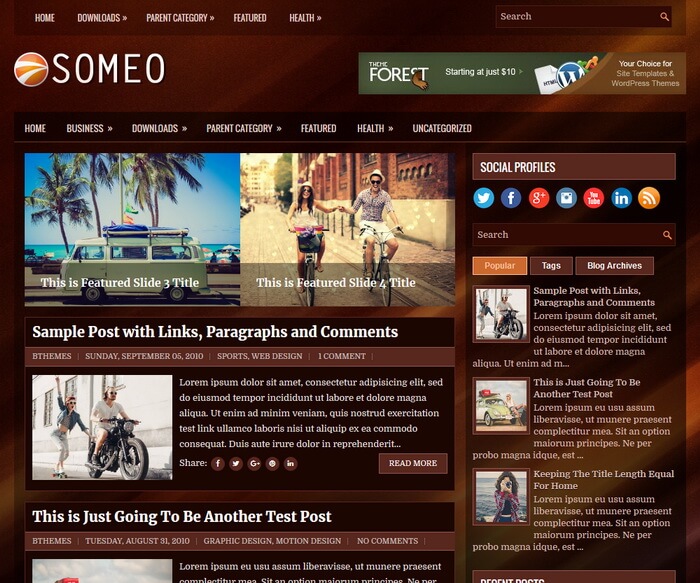 Someo Blogger Template