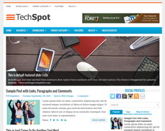 TechSpot Blogger Template