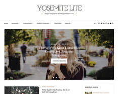 Yosemite Lite Blogger Template