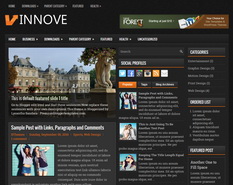 Innove Blogger Template