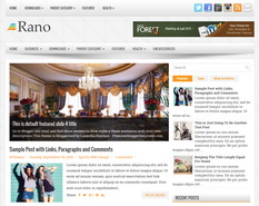 Rano Blogger Template