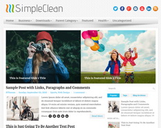 SimpleClean Blogger Template