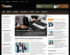 Vertox Blogger Template