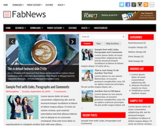 FabNews Blogger Template
