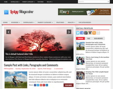 Ledgy Blogger Template