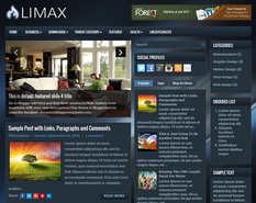 Limax Blogger Template