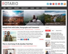 Rotario Blogger Template