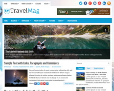 TravelMag Blogger Template