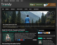 Trendy Blogger Template