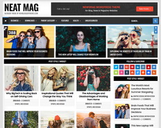 Neat Mag Blogger Template