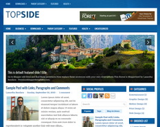 Topside Blogger Template