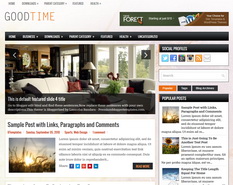 GoodTime Blogger Template