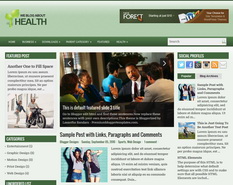 HealthCase Blogger Template