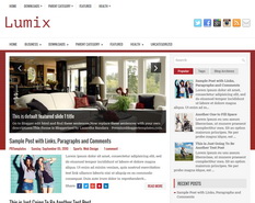 Lumix Blogger Template