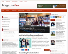 MagazinePro Blogger Template