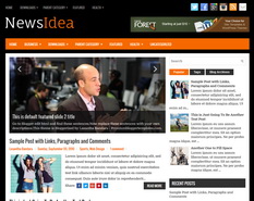 NewsIdea Blogger Template