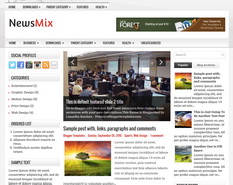 NewsMix Blogger Template