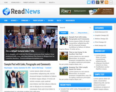 ReadNews Blogger Template