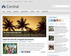 Central Blogger Template