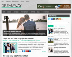 Dreamway Blogger Template