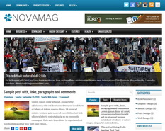 NovaMag Blogger Template
