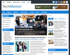 TechMaster Blogger Template