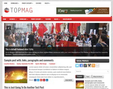 TopMag Blogger Template