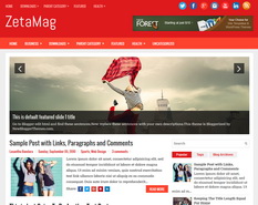 ZetaMag Blogger Template