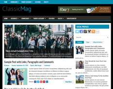 ClassicMag Blogger Template