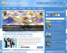 FinanceWeek Blogger Template