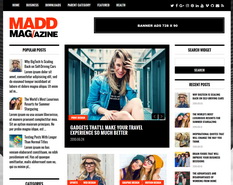 Madd Magazine Blogger Template