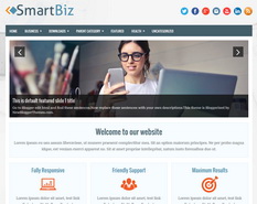 SmartBiz Blogger Template