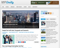 WPDaily Blogger Template