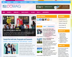 DoMag Blogger Template