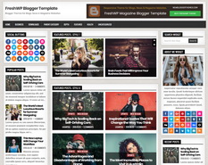 FreshWP Blogger Template