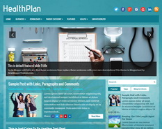 HealthPlan Blogger Template
