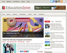 EducationZone Blogger Template